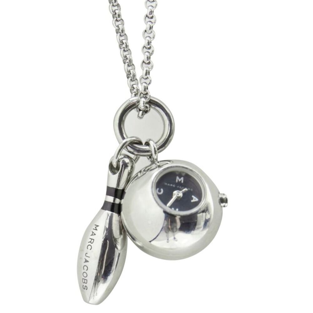 Marc Jacobs Bowling Pin Watch Necklace